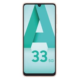 Galaxy A33 5G 128GB - Oranssi - Lukitsematon - Dual-SIM