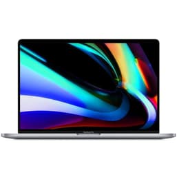 MacBook Pro Touch Bar 16" Retina (2019) - Core i9 2.4 GHz SSD 512 - 32GB - QWERTY - Englanti