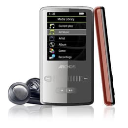 Archos 2 Vision MP3 & MP4-soitin & MP4 8GB - Harmaa/Punainen