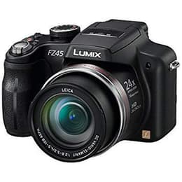 Puolijärjestelmäkamera Lumix DMC-FZ45 - Musta + Panasonic Leica DC Vario-Elmarit 4.5-108mm f/2.8–5.2 ASPH f/2.8–5.2