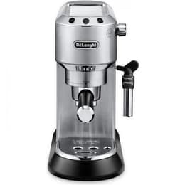 Espresso- kahvinkeitinyhdistelmäl Nespresso-yhteensopiva Delonghi EC685.M Dedica Style L - Ruostumaton teräs