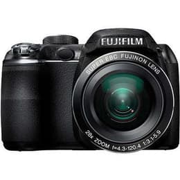 Kompaktikamera FinePix S3400 - Musta + Fujifilm Super EBC Fujinon Lens 28X Zoom 24-672mm f/3.1-5.9 f/3.1-5.9