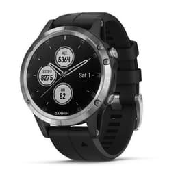 Kellot Garmin Cardio GPS Fēnix 5S Plus - Musta/Hopea