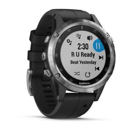 Kellot Garmin Cardio GPS Fēnix 5S Plus - Musta/Hopea