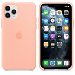 Apple Kuori iPhone 11 Pro Max - Silikoni Pinkki