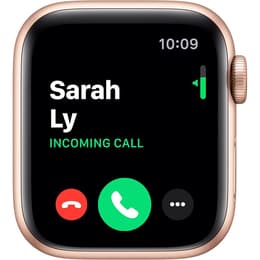 Apple Watch Series 5 (2019) GPS 40 mm - Alumiini Kulta- Sport band Tähtivalkea