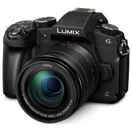 Hybridikamera Lumix DMC-G80 - Musta + Panasonic Lumix G Vario 12-60mm F3.5-5.6 ASPH Power OIS f/3.5-5.6