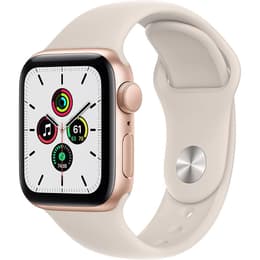 Apple Watch (Series SE) 2020 GPS 40 mm - Alumiini Kulta - Sport band