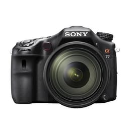 Yksisilmäinen peiliheijastuskamera Alpha SLT-A77 - Musta + Sony DT 18-55mm f/3.5-5.6 SAM f/3.5-5.6