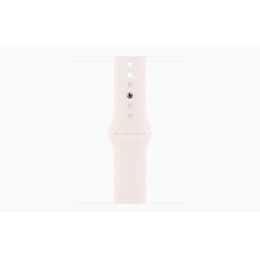 Apple Watch Series 10 (2024) GPS + Cellular 42 mm - Alumiini Ruusukulta - Sport band Tähtivalkea