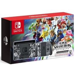 Switch 32GB - Harmaa - Rajoitettu erä Super Smash Bros Ultimate + Super Smash Bros Ultimate