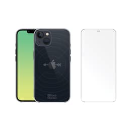 Back Market Kuori iPhone 14 ja suojaava näyttö - GRS 4.0 Kierrätysmuovi - Läpinäkyvä