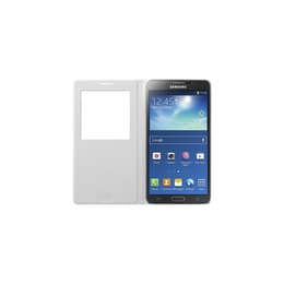 Kuori Galaxy Note 3 - Nahka - Valkoinen