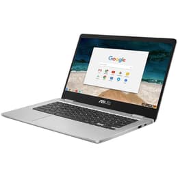 Asus ChromeBook C423 Celeron N3350 1.1 GHz 64GB eMMC - 4GB QWERTY - Englanti