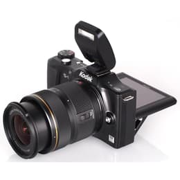 Kompaktikamera PixPro S-1 - Musta + Kodak Pix Pro Aspheric 12-45 mm f/3.5-6.3 + 42.5-160 mm f/3.9-5.9 f/3.5-6.3 + f/3.9-5.9
