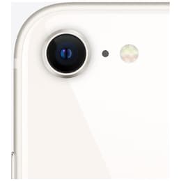 iPhone SE (2022) 128GB - Tähtivalkea - Lukitsematon