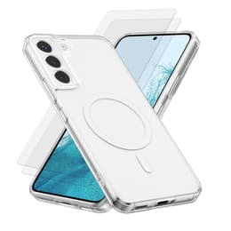 Kuori Galaxy S22 Plus ja 2 suojakalvo - TPU - Läpinäkyvä