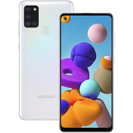 Galaxy A21s 128GB - Valkoinen - Lukitsematon - Dual-SIM