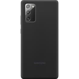 Kuori Galaxy Note 20 - Silikoni - Musta