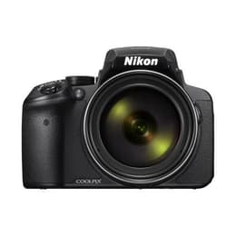 Puolijärjestelmäkamera Coolpix P900 - Musta + Nikon Nikkor 83X Wide Optical Zoom ED VR 24–2000mm f/2.8–6.5 f/2.8–6.5