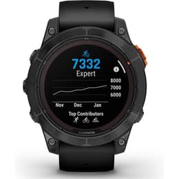 Kellot Garmin Cardio GPS Fenix 7 Pro Solar - Musta