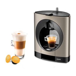 Kapseli ja espressokone Dolce gusto-yhteensopiva Krups KP110T L - Titaani
