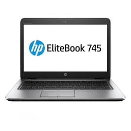 HP EliteBook 745 G4 14" A10 2.4 GHz - SSD 256 GB - 8GB QWERTY - Ruotsi