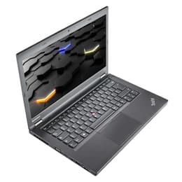 Lenovo ThinkPad T440P 14" Core i5 2.5 GHz - SSD 256 GB + HDD 500 GB - 4GB QWERTZ - Saksa
