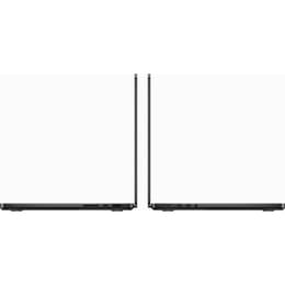 MacBook Pro 14" (2023) - Applen M3 Pro ‑siru jossa on 11-ytiminen prosessori ja 14-ytiminen näytönohjain - 18GB RAM - SSD 512GB - Tavallinen näyttö - QWERTY - Suomi