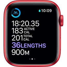 Apple Watch Series 9 (2023) - (ranneke ei sisälly) - GPS 41 mm - Punainen Alumiini