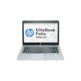 HP EliteBook Folio 1040 G2 14" Core i5 1.9 GHz - SSD 512 GB - 8GB AZERTY - Ranska
