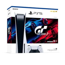 PlayStation 5 825GB - Valkoinen + Gran Turismo 7
