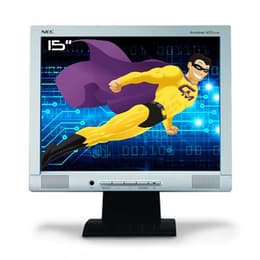 Ecran PC Pro 15", NEC AccuSync ASLCD52VM-BK LCD TFT VGA 1024x768 75Hz Inclinable Tietokoneen näyttö 15" LCD