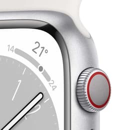 Apple Watch Series 8 (2022) GPS + Cellular 45 mm - Alumiini Hopea