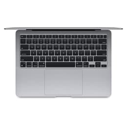 MacBook Air 13" (2020) - Applen M1 ‑siru jossa on 8-ytiminen prosessori ja 7-ytiminen näytönohjain - 8GB RAM - SSD 128GB - Tavallinen näyttö - QWERTY - Suomi