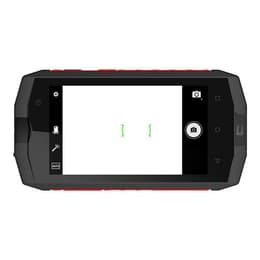 Crosscall Trekker M1 Core 16GB - Musta/Punainen - Lukitsematon