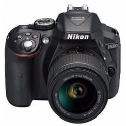 Yksisilmäinen peiliheijastuskamera D5300 - Musta + Nikon Nikkor AF-P DX 18-55mm f/3.5-5.6 G VR f/3.5-5.6
