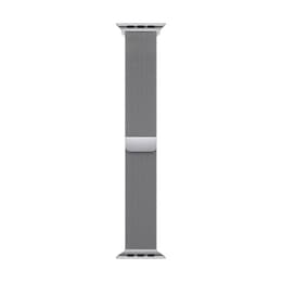 Apple Watch Series 9 (2023) GPS + Cellular 41 mm - Ruostumaton teräs Hopea - Milanese loop Harmaa
