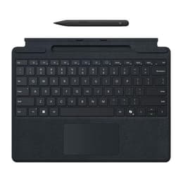 Microsoft Näppäimistö QWERTY Langaton Taustavalaistu Surface Pro X / 8 / 9 Signature Keyboard, with Copilot Button + Slim Pen
