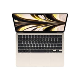 MacBook Air 13" (2022) - Applen M2 ‑siru jossa on 8-ytiminen prosessori ja 10-ytiminen näytönohjain - 16GB RAM - SSD 1000GB - Tavallinen näyttö - QWERTY - Suomi