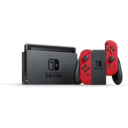 Switch 32GB - Punainen - Rajoitettu erä Super Mario Odyssey + Super Mario Odyssey