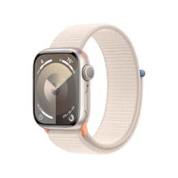 Apple Watch Series 8 (2022) GPS 41 mm - Alumiini Tähtivalkea - Sport loop Tähtivalkea