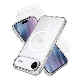 Kuori iPhone Air ja 2 suojakalvo - TPU - Läpinäkyvä