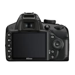 Yksisilmäinen peiliheijastus - Nikon D3200 Musta + Objektiivin Nikon DX Nikkor AF-S 18-55mm f/3.5-5.6G