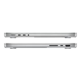 MacBook Pro 14" (2023) - Applen M2 Pro ‑siru jossa on 12-ytiminen prosessori ja 19-ytiminen näytönohjain - 16GB RAM - SSD 1000GB - Tavallinen näyttö - AZERTY - Ranska