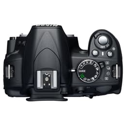 Yksisilmäinen peiliheijastuskamera D3100 - Musta