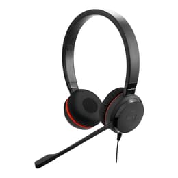 Jabra Evolve 30 Kuulokkeet melunvaimennus johdollinen mikrofonilla - Musta
