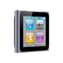 iPod Nano 6 MP3 & MP4-soitin & MP4 16GB - Harmaa