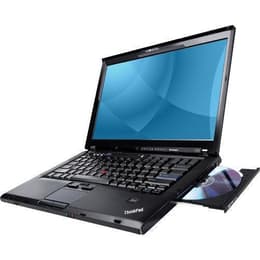 Lenovo ThinkPad T500 15" Core 2 2.4 GHz - SSD 64 GB - 4GB AZERTY - Ranska