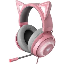 Razer Kraken Kitty V2 Kuulokkeet melunvaimennus kiinteä + langaton mikrofonilla - Vaaleanpunainen